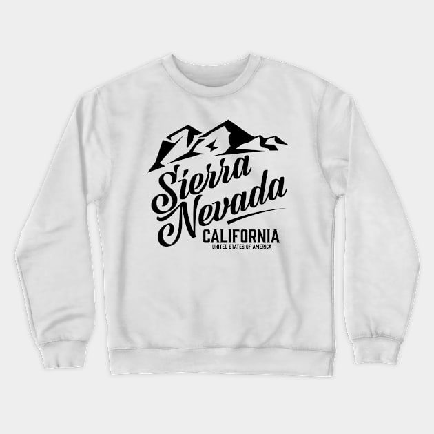 Sierra Nevada California Crewneck Sweatshirt by nickemporium1